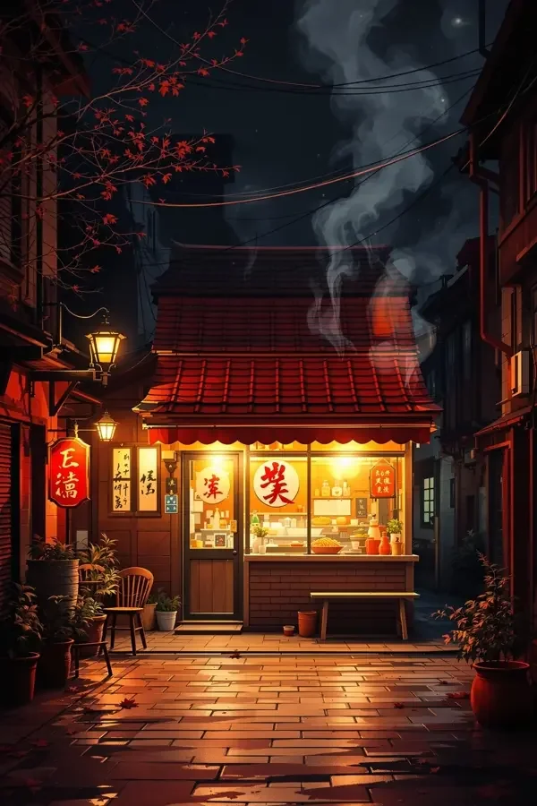 深夜巷口 电视剧封面海报